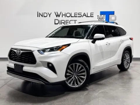 White 2025 Toyota Highlander Hybrid Limited 25th Edition for sale in Carmel, IN