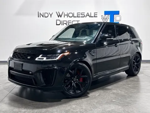 Black 2019 Land Rover Range Rover Sport SVR for sale in Carmel, IN