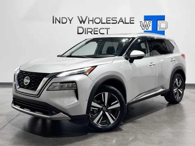 Silver 2021 Nissan Rogue Platinum for sale in Carmel, IN