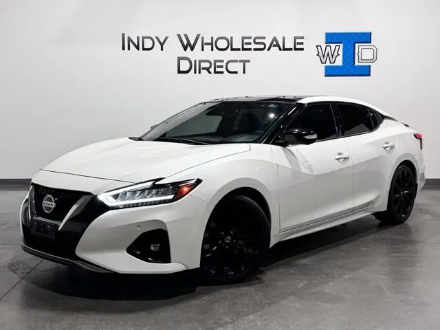 White 2020 Nissan Maxima SR for sale in Carmel, IN