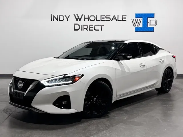 White 2020 Nissan Maxima SR for sale in Carmel, IN