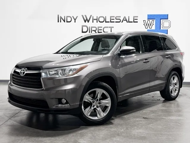 Gray 2015 Toyota Highlander Limited for sale in Carmel, IN
