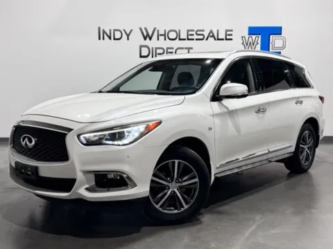 White 2019 INFINITI QX60 LUXE for sale in Carmel, IN