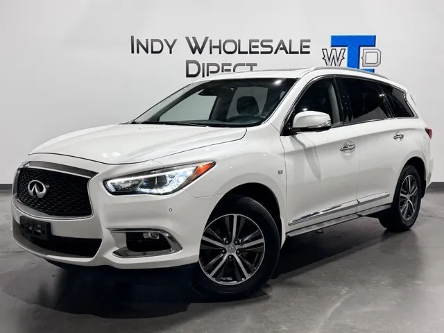 White 2019 INFINITI QX60 LUXE for sale in Carmel, IN