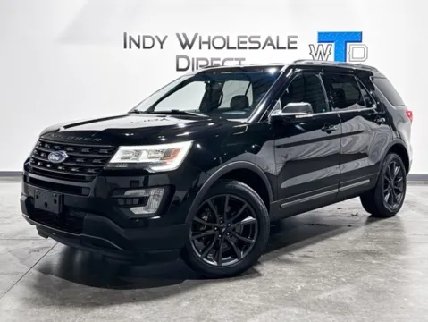 Black 2017 Ford Explorer XLT for sale in Carmel, IN
