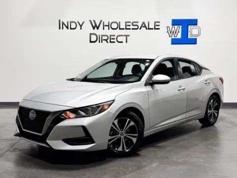Silver 2021 Nissan Sentra SV for sale in Carmel, IN