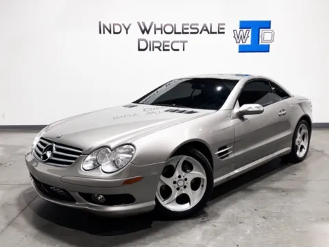 Silver 2004 Mercedes-Benz SL-Class SL 500 for sale in Carmel, IN