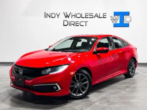 Red 2020 Honda Civic EX-L for sale in Carmel, IN