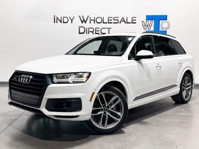 White 2017 Audi Q7 3.0T Prestige for sale in Carmel, IN