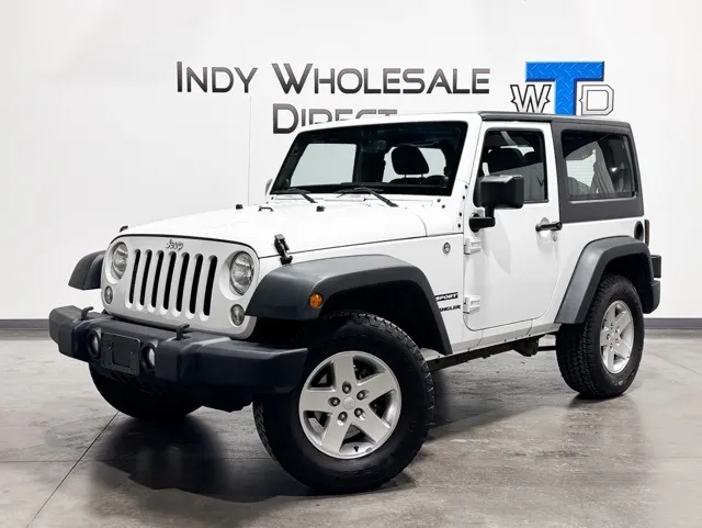 White 2014 Jeep Wrangler Sport for sale in Carmel, IN