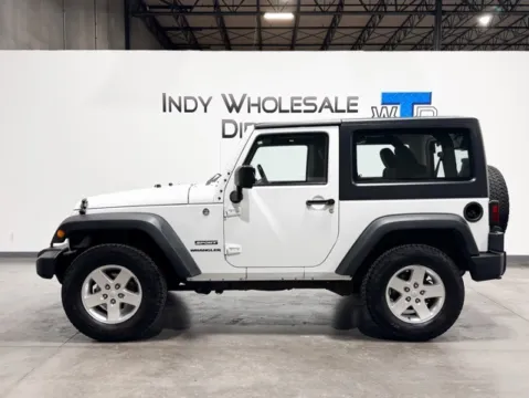 Another view of 2014 Jeep Wrangler Sport for sale in Carmel, IN at Indy Wholesale Direct