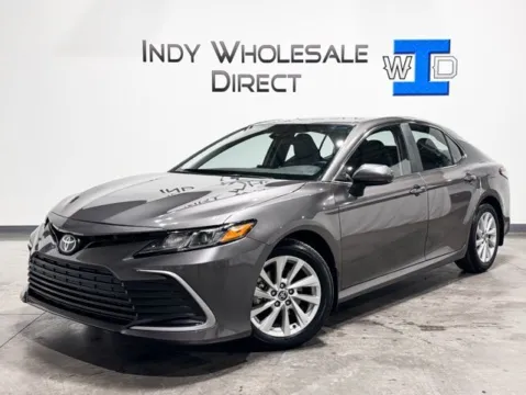 Gray 2021 Toyota Camry LE for sale in Carmel, IN