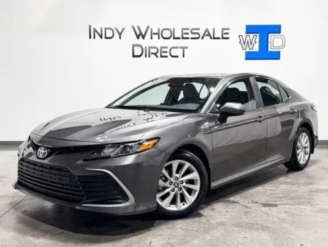 Gray 2021 Toyota Camry LE for sale in Carmel, IN