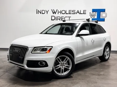 White 2014 Audi Q5 2.0T Premium Plus for sale in Carmel, IN