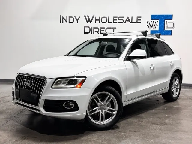White 2014 Audi Q5 2.0T Premium Plus for sale in Carmel, IN