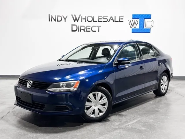 Blue 2014 Volkswagen Jetta 1.8T SE for sale in Carmel, IN