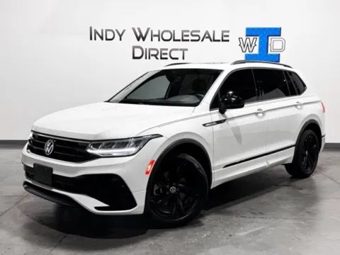 White 2023 Volkswagen Tiguan 2.0T SE R-Line Black for sale in Carmel, IN