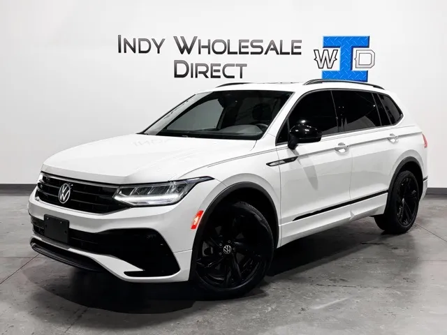 White 2023 Volkswagen Tiguan 2.0T SE R-Line Black for sale in Carmel, IN
