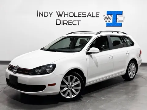 White 2014 Volkswagen Jetta SportWagen 2.0L TDI for sale in Carmel, IN