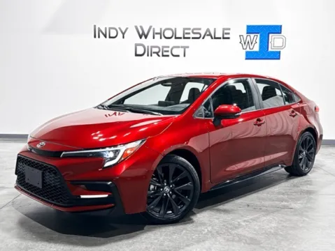 Black 2024 Toyota Corolla SE for sale in Carmel, IN