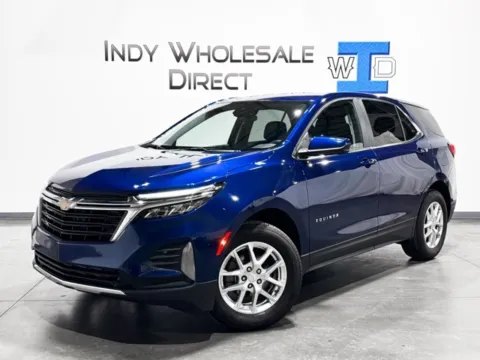 Blue 2022 Chevrolet Equinox LT for sale in Carmel, IN