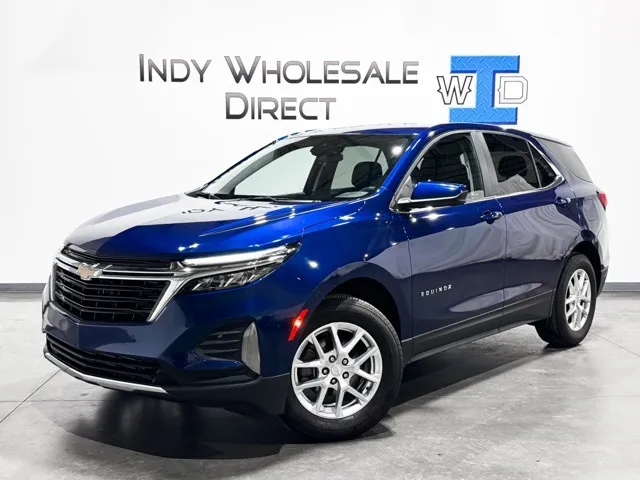 Blue 2022 Chevrolet Equinox LT for sale in Carmel, IN