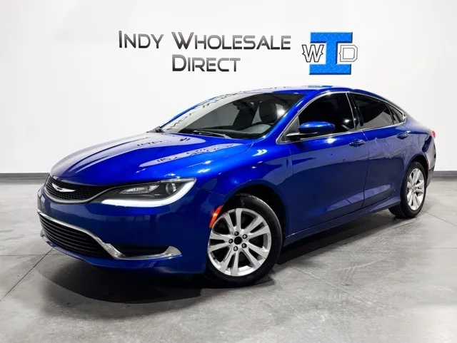 Blue 2016 Chrysler 200 Limited for sale in Carmel, IN