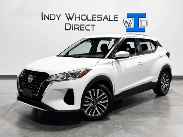 White 2023 Nissan Kicks SV for sale in Carmel, IN