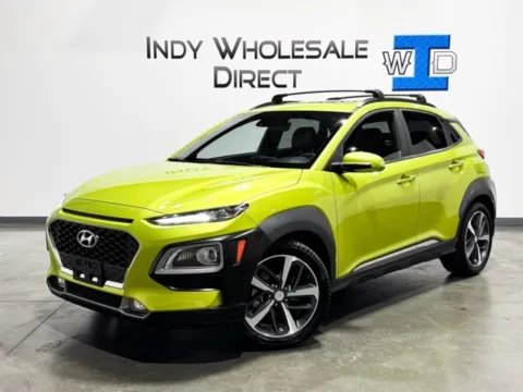 Green 2020 Hyundai Kona Limited for sale in Carmel, IN