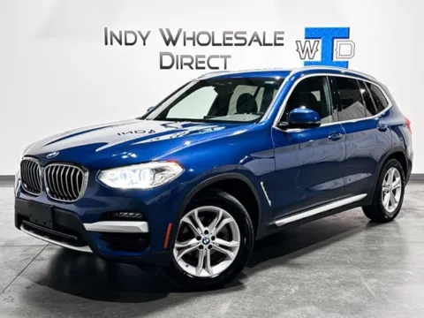 Blue 2020 BMW X3 xDrive30i for sale in Carmel, IN