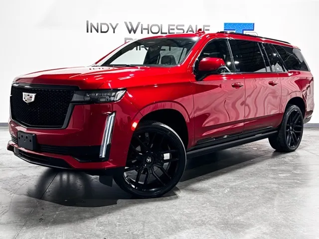 Red 2022 Cadillac Escalade ESV Sport for sale in Carmel, IN