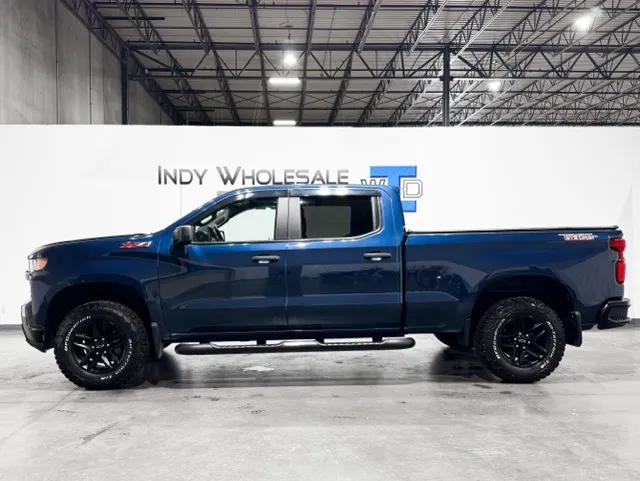 Blue 2019 Chevrolet Silverado 1500 Custom Trail Boss for sale in Carmel, IN