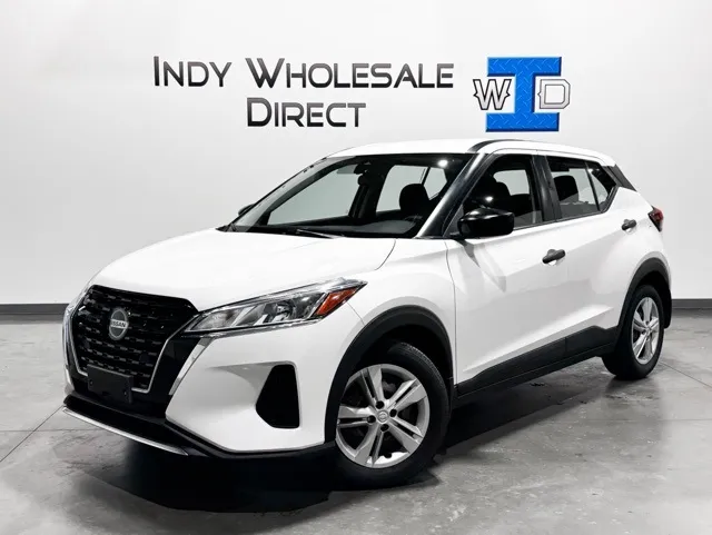 White 2021 Nissan Kicks S for sale in Carmel, IN