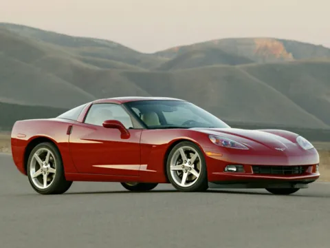 Red 2005 Chevrolet Corvette for sale in Carmel, IN