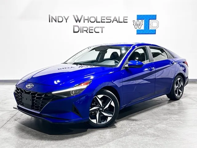 Blue 2023 Hyundai Elantra SEL for sale in Carmel, IN