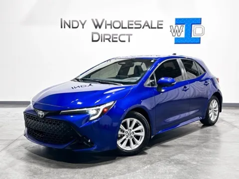 Blue 2023 Toyota Corolla Hatchback SE for sale in Carmel, IN