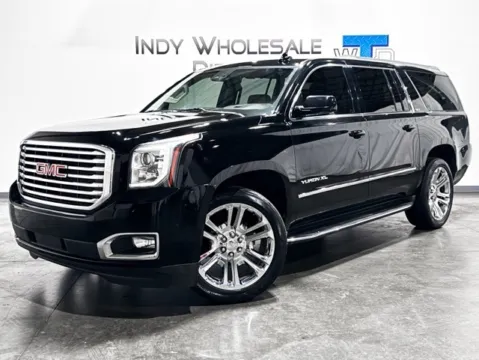 Black 2016 GMC Yukon XL SLT for sale in Carmel, IN