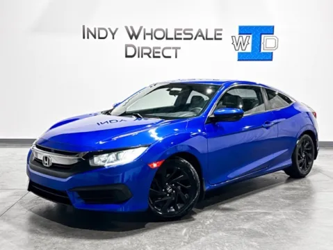 Blue 2016 Honda Civic LX-P for sale in Carmel, IN