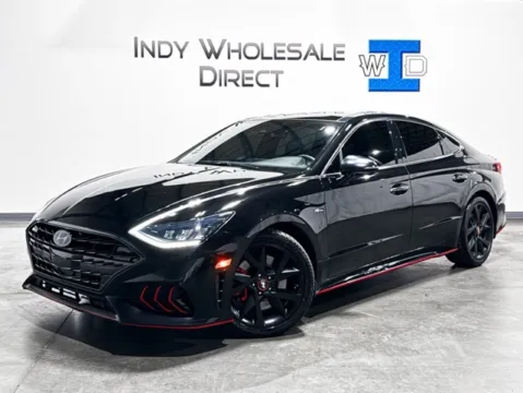 Black 2022 Hyundai Sonata N Line for sale in Carmel, IN