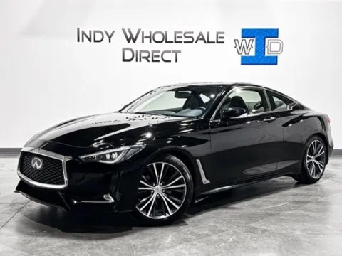 Black 2019 INFINITI Q60 3.0t LUXE for sale in Carmel, IN
