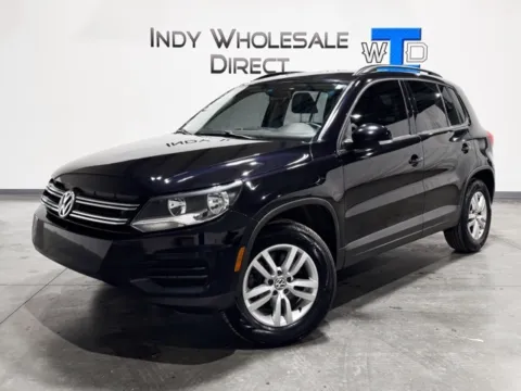 Black 2016 Volkswagen Tiguan S for sale in Carmel, IN
