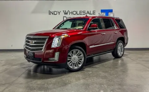 Red 2019 Cadillac Escalade Platinum Edition for sale in Carmel, IN