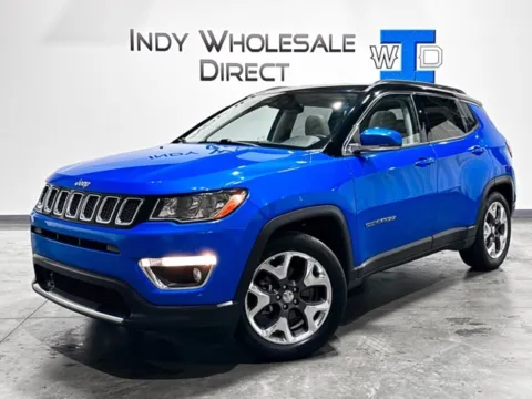Blue 2021 Jeep Compass Limited for sale in Carmel, IN