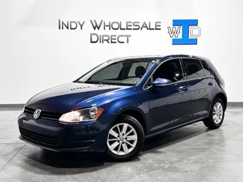 Blue 2017 Volkswagen Golf TSI S 4-Door for sale in Carmel, IN