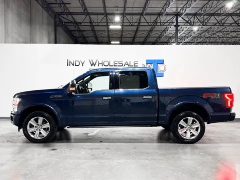 Blue 2018 Ford F-150 Platinum for sale in Carmel, IN