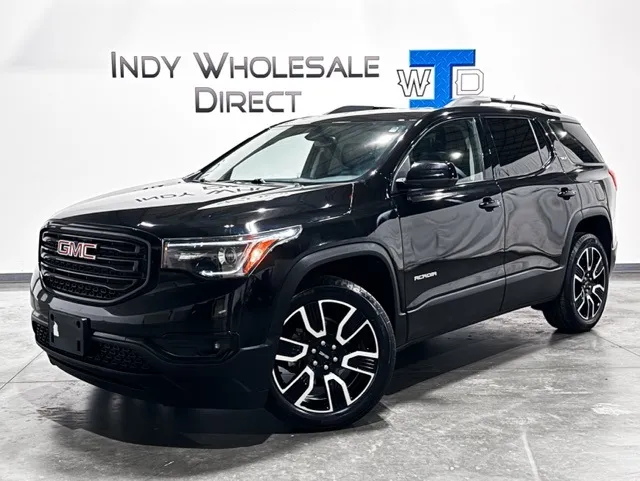 Black 2019 GMC Acadia SLT-1 for sale in Carmel, IN