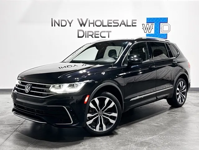 Black 2022 Volkswagen Tiguan 2.0T SEL R-Line for sale in Carmel, IN