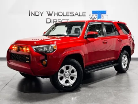 Red 2016 Toyota 4Runner SR5 for sale in Carmel, IN