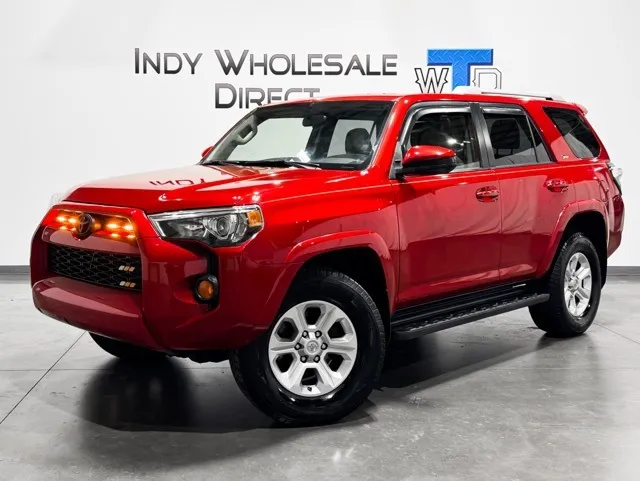 Red 2016 Toyota 4Runner SR5 for sale in Carmel, IN