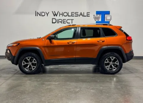 Another view of 2015 Jeep Cherokee Trailhawk for sale in Carmel, IN at Indy Wholesale Direct
